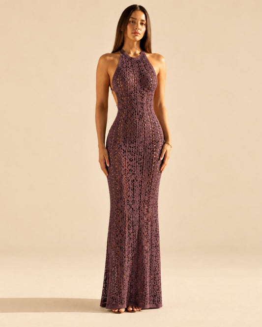 Elara Open Back Dress Designed by Saraya