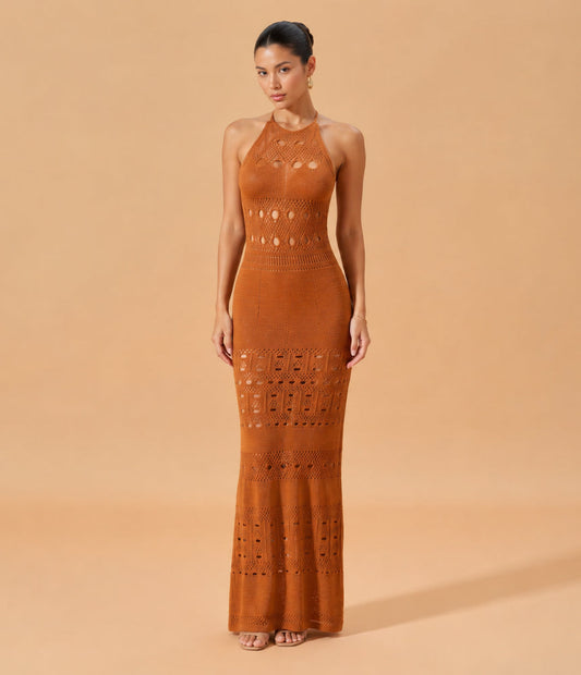 Elowen Open Back Dress Designed by Saraya