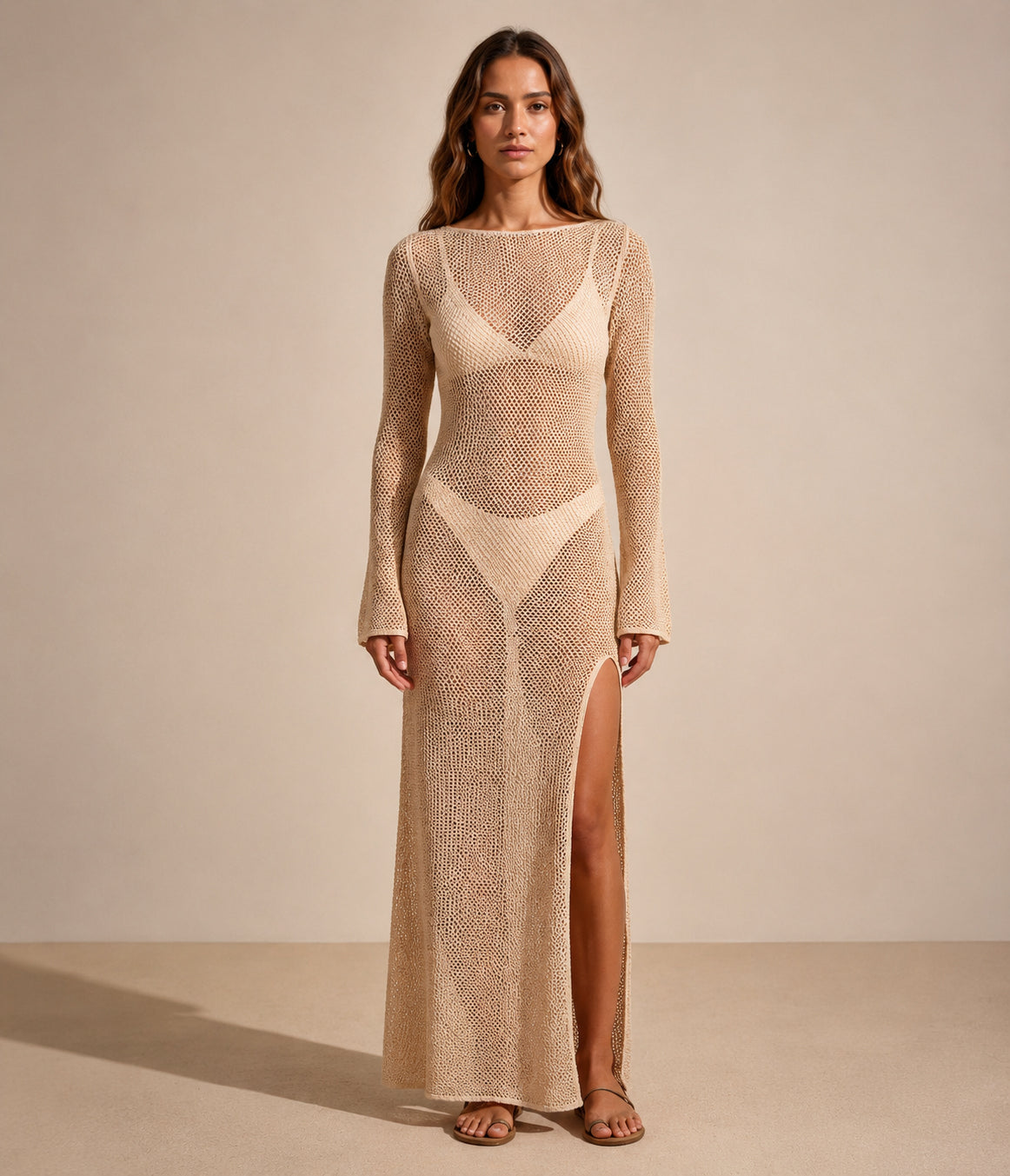 Selene Knit Beach Dress